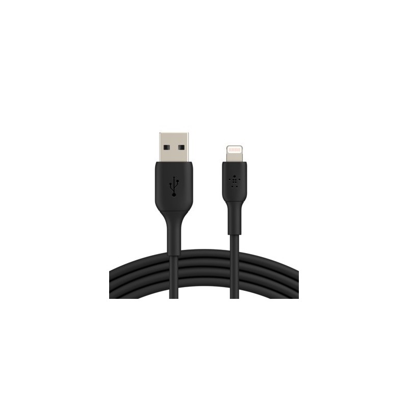 Belkin CAA001BT2MBK cavo Lightning 2 m Nero