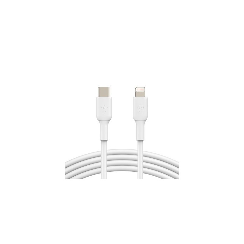 Belkin CAVO PVC DA USB-C A LIGHTNING 1M