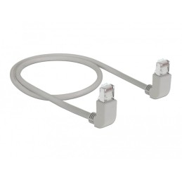 DeLOCK 83513 cavo di rete Grigio 0,5 m Cat6a S FTP (S-STP)