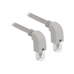 DeLOCK 85876 cavo di rete Grigio 0,5 m Cat6a S FTP (S-STP)