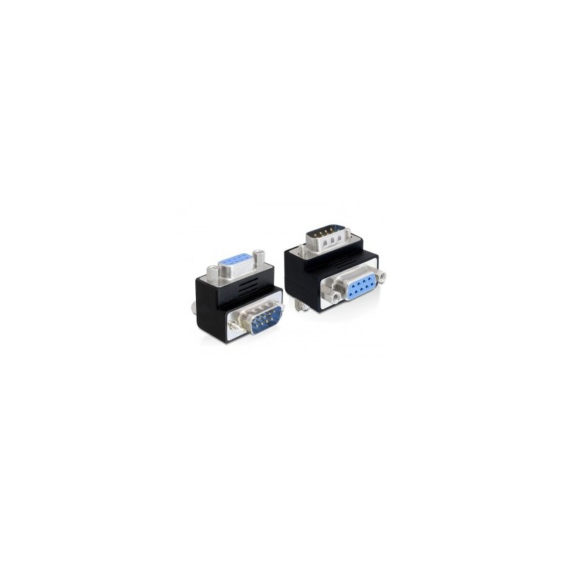 DeLOCK 65264 adattatore per inversione del genere dei cavi Sub-D 9 pin Nero