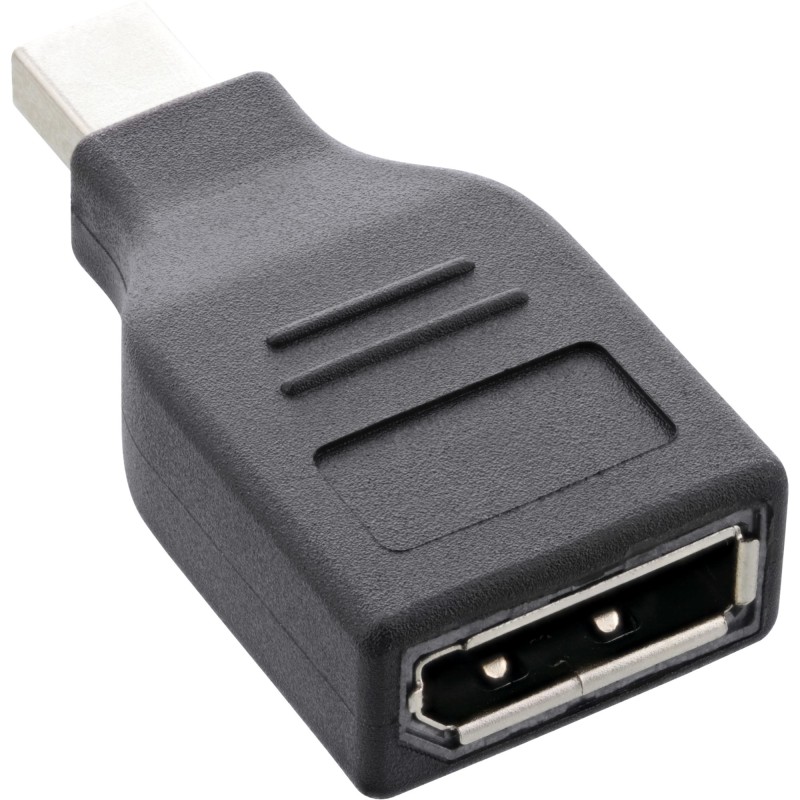 InLine Adattatore DisplayPort mini M a DisplayPort F, 4K