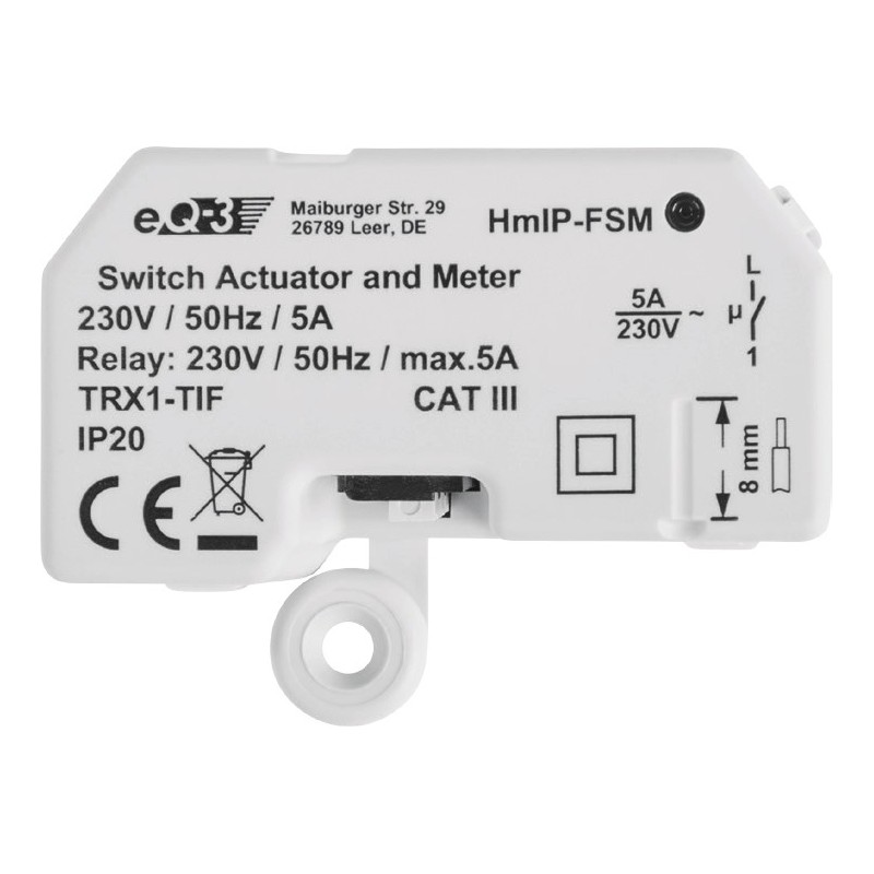 Homematic IP 142721A0 attuatore intelligente domestico Attuatore di commutazione