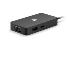 Microsoft 1E4-00002 replicatore di porte e docking station per laptop Nero