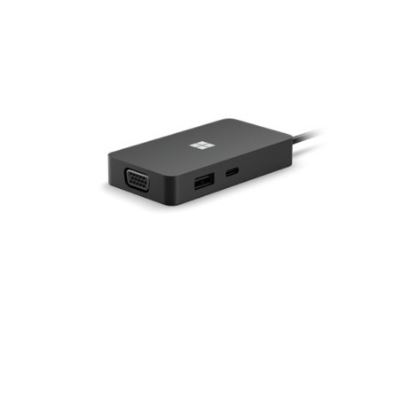 Microsoft 1E4-00002 replicatore di porte e docking station per laptop Nero