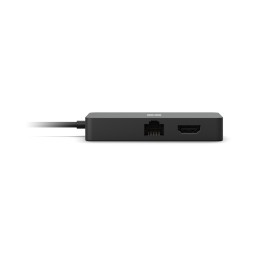 Microsoft USB-C Travel Hub Black adattatore grafico USB Nero