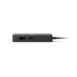 Microsoft USB-C Travel Hub Black adattatore grafico USB Nero