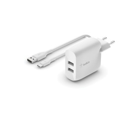 Belkin WCE001VF1MWH Caricabatterie per dispositivi mobili Universale Bianco AC Interno