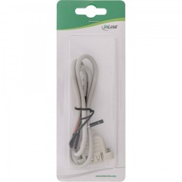 InLine 4043718132942 cavo USB USB 2.0 0,4 m USB A Bianco