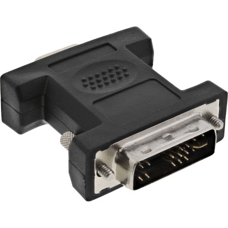 InLine Adattatore DVI-A 12+5 maschio a VGA 15pin HD femmina, analogico