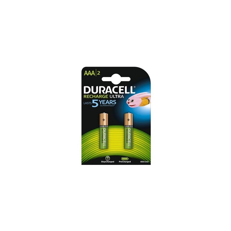 Duracell 203815 batteria per uso domestico Batteria ricaricabile Mini Stilo AAA Nichel-Metallo Idruro (NiMH)