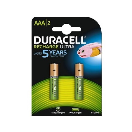 Duracell 203815 batteria per uso domestico Batteria ricaricabile Mini Stilo AAA Nichel-Metallo Idruro (NiMH)