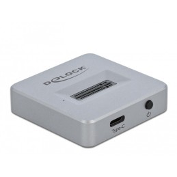 DeLOCK Docking Station M.2 per M.2 NVMe PCIe SSD con USB Type-C femmina