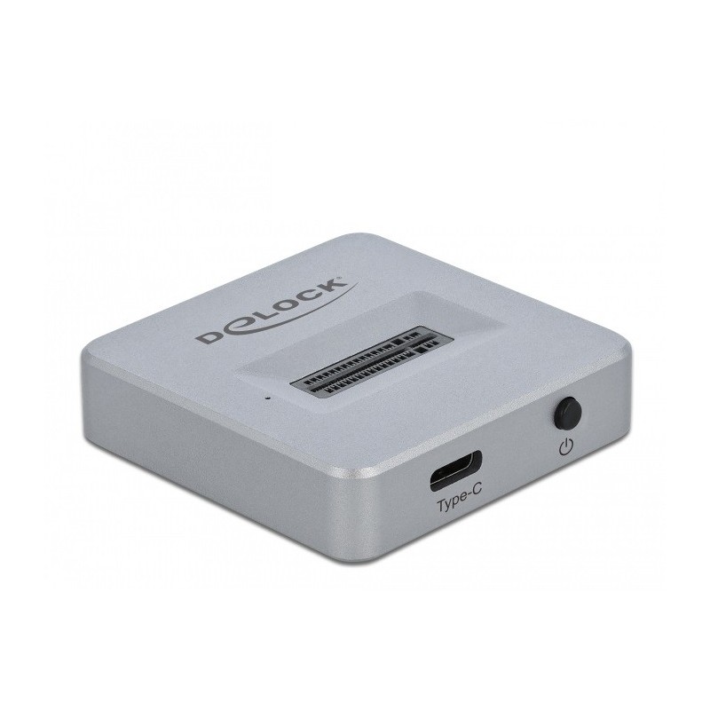 DeLOCK Docking Station M.2 per M.2 NVMe PCIe SSD con USB Type-C femmina