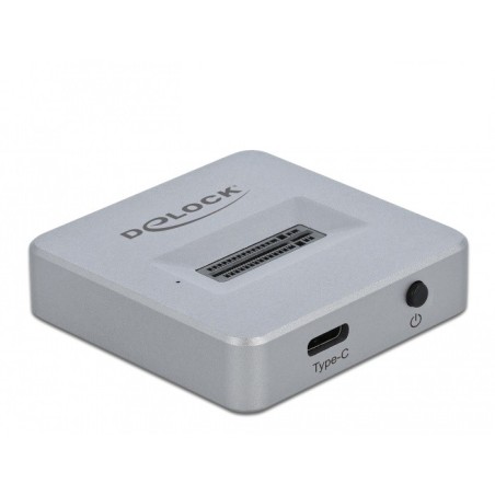 DeLOCK Docking Station M.2 per M.2 NVMe PCIe SSD con USB Type-C femmina