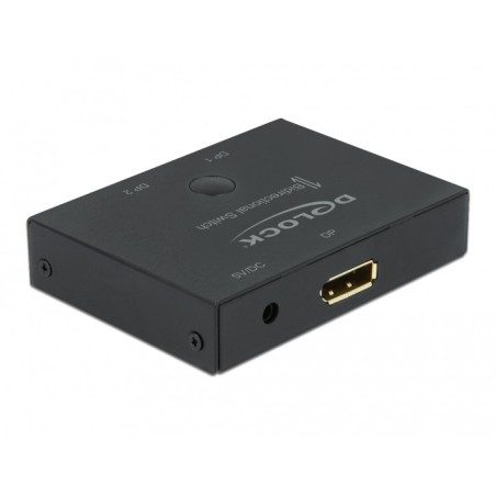 DeLOCK Interruttore bidirezionale DisplayPort 2 - 1 8K 30 Hz