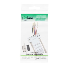 InLine Adattatore modulare telefonico RS232 Sub-D 9pin m. a RJ45 f.