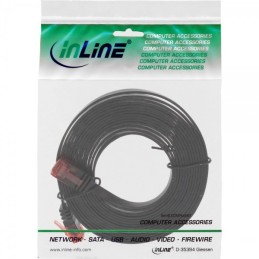 InLine 4043718157372 cavo di rete Nero 5 m Cat6 U UTP (UTP)