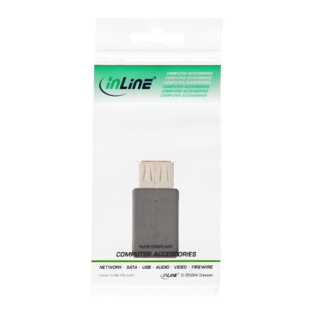 InLine Adattatore USB 2.0 Micro B femmina   A femmina