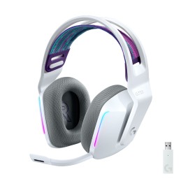 Logitech G 981-000883 cuffia e auricolare Wireless A Padiglione Gaming Bianco