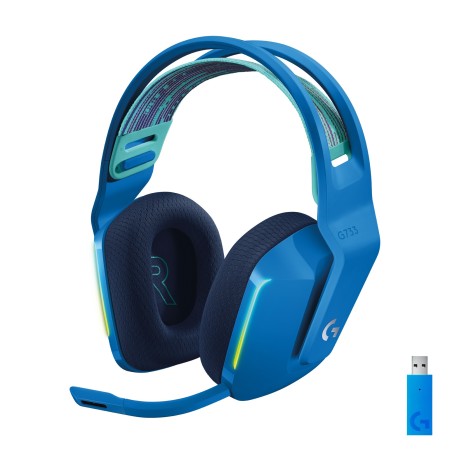 Logitech G 981-000943 cuffia e auricolare Wireless A Padiglione Gaming Blu