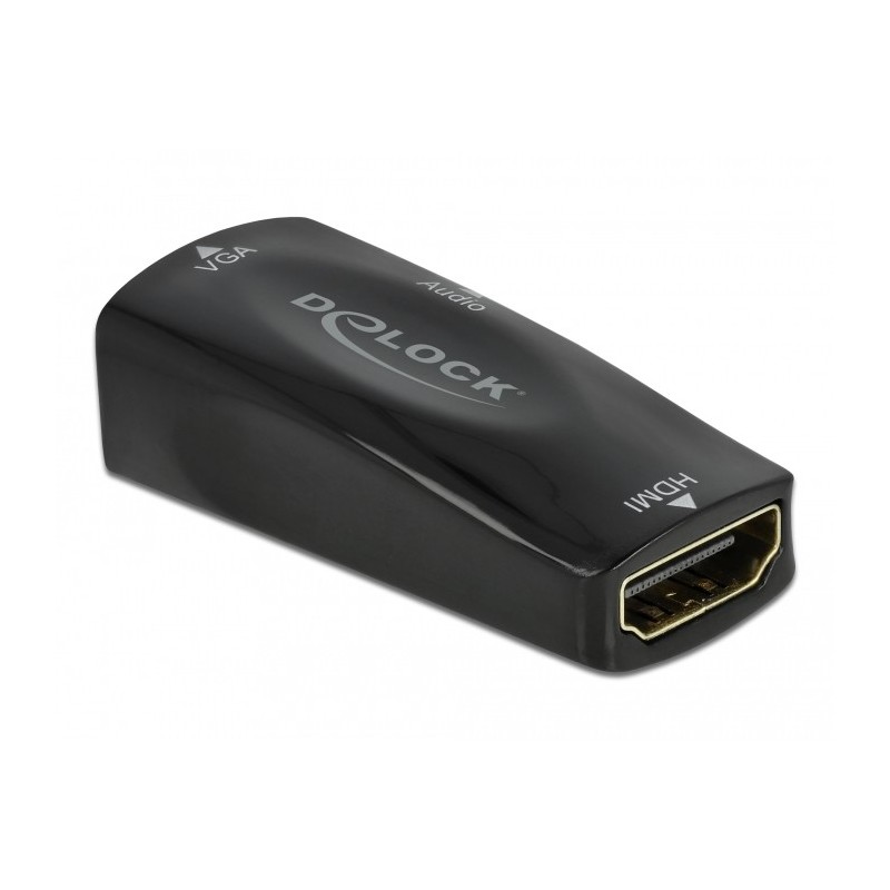 DeLOCK Adattatore HDMI-A femmina per VGA femmina 1080p con Audio