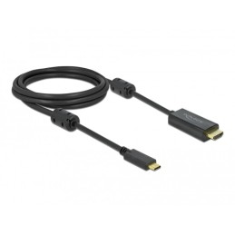 DeLOCK USB Type-C attivo a cavo per HDMI (DP Alt Mode) 4K 60 Hz da 2 m