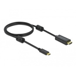 DeLOCK USB Type-C attivo a cavo per HDMI (DP Alt Mode) 4K 60 Hz da 1 m