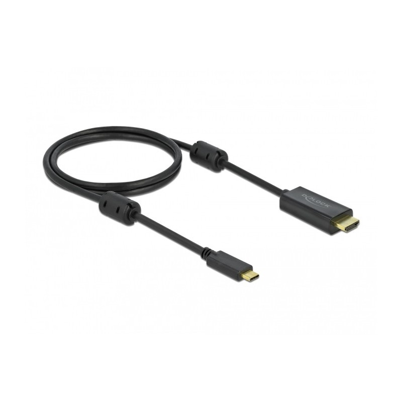 DeLOCK USB Type-C attivo a cavo per HDMI (DP Alt Mode) 4K 60 Hz da 1 m