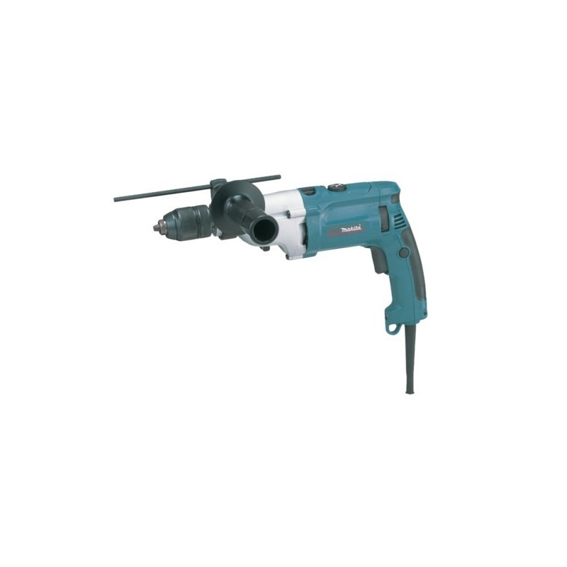 Makita HP2071J trapano 2900 Giri min Senza chiave 2,5 kg Nero, Blu, Argento