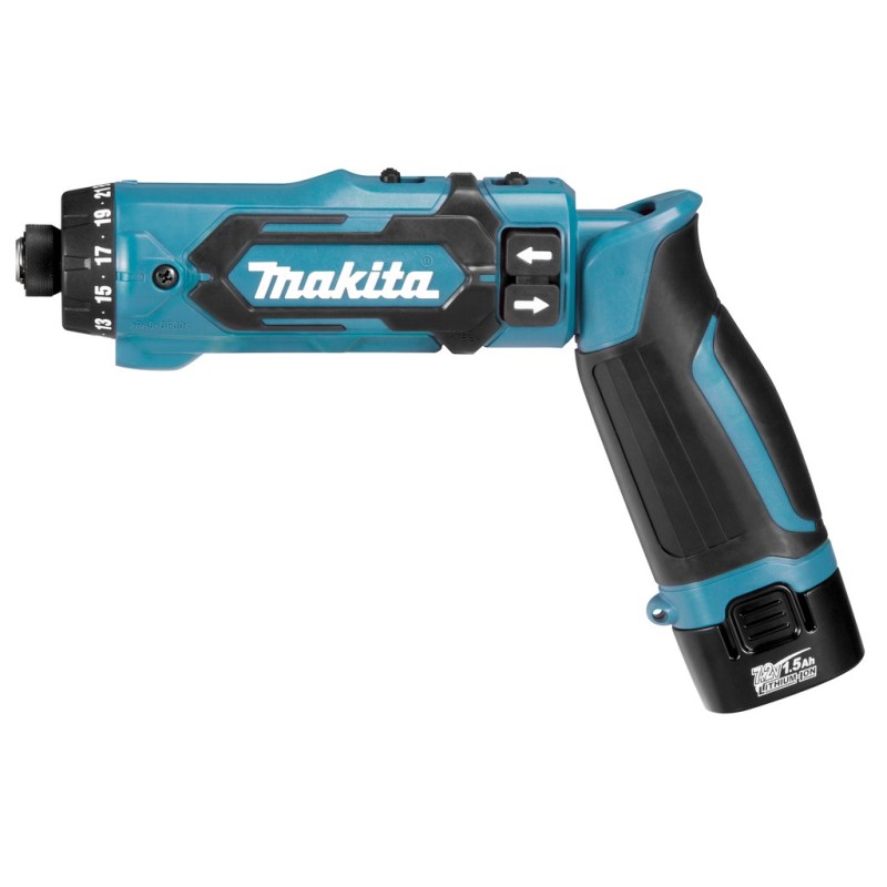 Makita DF012DSE cacciavite elettrico e avvitatore a impulso 650, 200 Nero, Blu