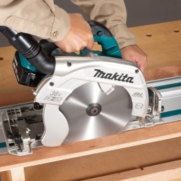 Makita DHS900Z sega circolare portatile 23,5 cm Blu, Grigio 4500 Giri min