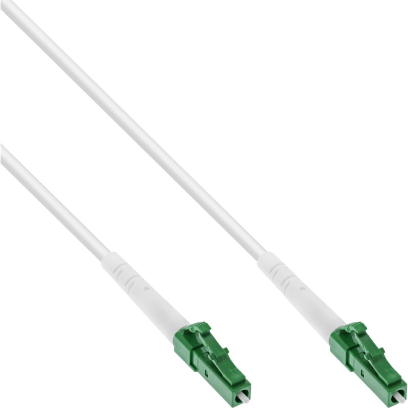 InLine Cavo FO simplex, FTTH, da LC APC 8° a LC APC 8°, 9 125µm, OS2, 20m