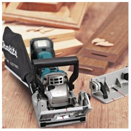 Makita DPJ180Z pialla manuale elettrica Nero, Acciaio inox 6500 Giri min 18 W