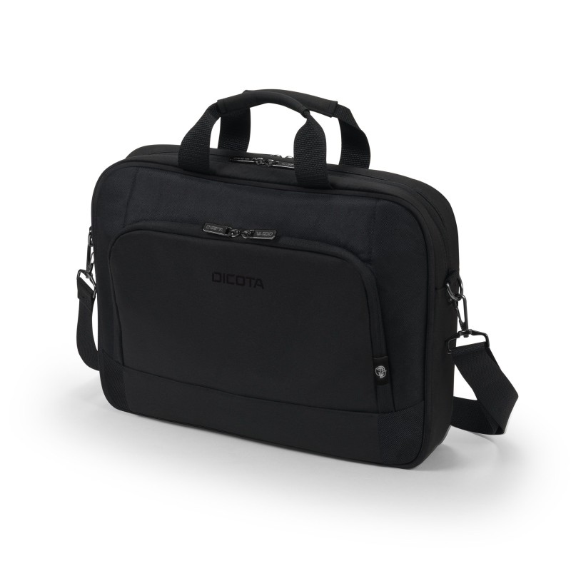 DICOTA Eco Top Traveller BASE 35,8 cm (14.1") Borsa con caricamento dall'alto Nero