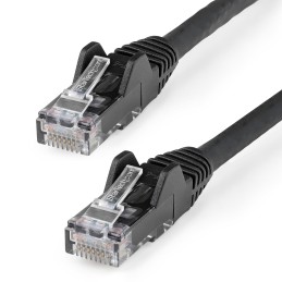 StarTech.com N6LPATCH5MBK cavo di rete Nero 5 m Cat6 U UTP (UTP)