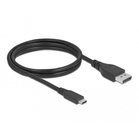 DeLOCK Cavo bidirezionale USB Type-C per DisplayPort (DP Alt Mode) 8K 60 Hz 1,5 m DP 8K certificato 8K