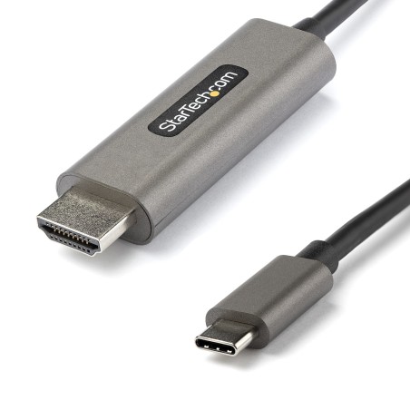 StarTech.com Cavo adattatore USB C HDMI da 1m 4K 60Hz con HDR10 - Adattatore type C HDMI 4K Ultra HD - HDMI 2.0b - Video