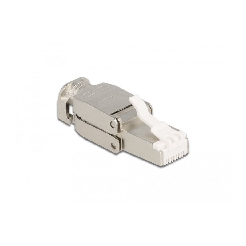 DeLOCK RJ45 maschio Cat.6A STP senza attrezzi