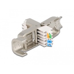 DeLOCK RJ45 maschio Cat.6A STP senza attrezzi