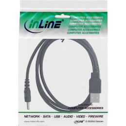 InLine Cavo adattatore USB DC, USB A maschio a DC 3,5x1,35mm, 1m