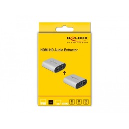 DeLOCK Audio Extractor HDMI HD 4K 60 Hz a HDMI con eARC