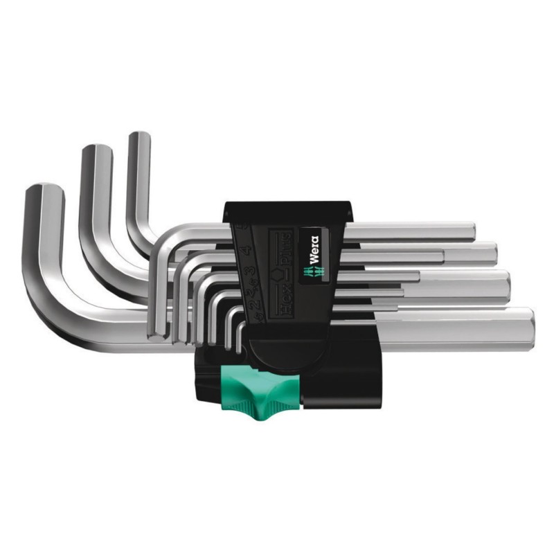 Wera 05021406001 chiave esagonale Set di chiavi esagonali a L Metrico 9 pz Wera 05021406001 chiave esagonale Set di chiavi esagonali a L Metrico 9 pz