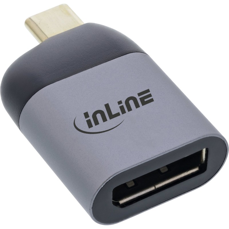 InLine USB Display Converter, da USB-C maschio a DisplayPort fem. 8K60Hz