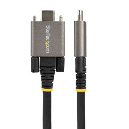 StarTech.com Cavo USB-C con viti di bloccaggio laterali da 50cm - Cavo da USB-C a USB- C certificato 10Gbps - Cavo USB-C