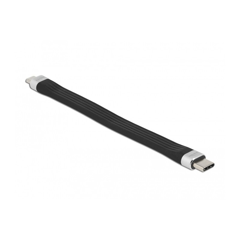 DeLOCK Cavo FPC a nastro piatto USB 2.0 USB Type-C per USB Tipo Micro-B da 13,5 cm PD 3 A