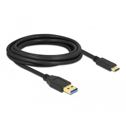 DeLOCK Cavo SuperSpeed USB (USB 3.2 Gen 2) di Tipo-A per USB Type-C da 3 m