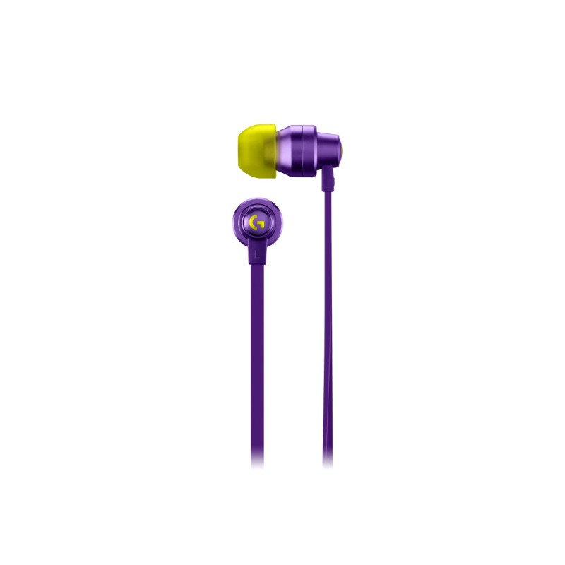 Logitech G 981-000936 cuffia e auricolare Cablato In-ear Gaming Viola