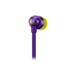 Logitech G 981-000936 cuffia e auricolare Cablato In-ear Gaming Viola