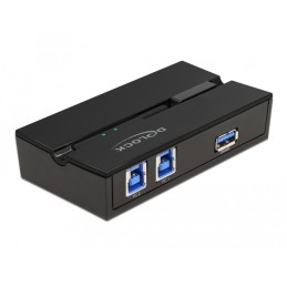 DeLOCK Interruttore USB 3.0 da 2 PC per 1 dispositivo